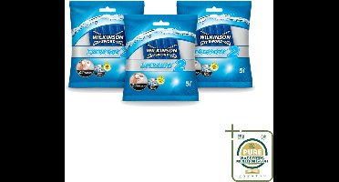 3 x Wilkinson Sword - Wegwerpscheermesjes - 5 Scheermesje - Wasstrips - Scheermesje - Wegwerpscheermesje - Scheerbeurt - Scheermes - Aloë Vera