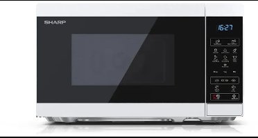 Sharp YC-MS02E-W magnetron Zwart, Wit Solo-magnetron Aanrecht 20 l 800 W