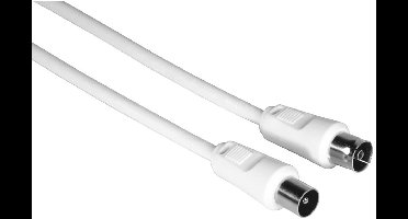 Hama 00205028 coax-kabel 1,5 m Coaxiaal Wit