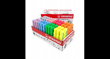 Stabilo Boss Set: 48 Markeerstiften - 4 Fluorescerend & 4 Pastel