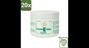 20 x Goldline - Bodycrème - Vitamine-E & Aloë Vera - Gevoelige Huid - Kalmerend - 250 ml - Grootverpakking - Vaatwasstrips - Gevoelige Huid Verzorging - Vitamine E Crème - Aloë Vera Crème - Kalmerende Crème - Huid Verzorging