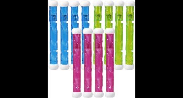 Free & Easy Led Duikstokjes - 12x - Gekleurd mix - Kunststof - Duikspeelgoed voor Zwembad - duikstaafjes met lampjes
