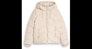 Tom Tailor - Pufferjack van waterafstotend materiaal - Maat XXL - cold beige