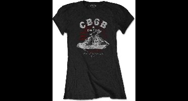 CBGB - Converse Dames T-shirt - L - Zwart