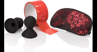 CalExotics - Scandal Beginners Fetish Kit - Bondage / SM Rood