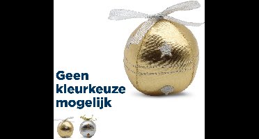 Croci Xmas ball kattenspeelgoed met catnip in feestelijke kleuren 7,5 cm