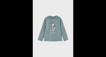 MAYORAL - Meisjes t-shirt - Maat 92 - Meisjes - Creme -