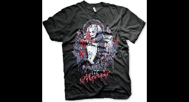 DC Comics Suicide Squad Heren Tshirt -S- Harley Quinn Zwart