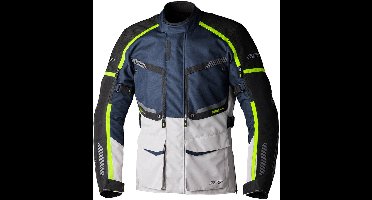 RST Textiel motorjas Maverick EVO CE Textilejas heren - Navy/Zilver Blauw & Geel & Grijs &…