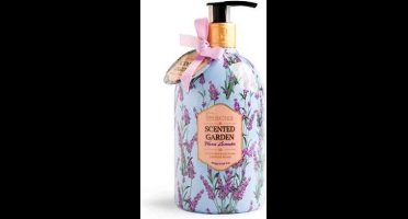 Handzeep met dispenser IDC Institute Scented Garden Lavendel (500 ml)