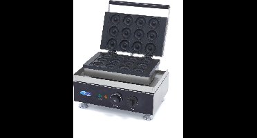 Donutmaker - 12 Mini Donuts - Ø 5 cm - Ingebouwde Timer
