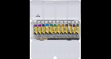 Rembrandt water colour box 12 10mL tubes - granulating