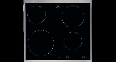 Electrolux EHF16240XK kookplaat Zwart Ingebouwd Keramisch 4 zone(s)