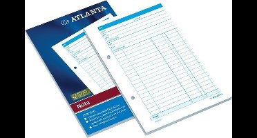5 x Notablok Atlanta A5 100vel (set 5 stuks)