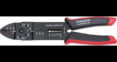 Wurth - Krimptang QI 60 Voor geïsoleerde en niet-geïsoleerde kabelverbinders - Krimptang QI 60 Voor geïsoleerde en niet-geïsoleerde kabelverbinders x 1 st