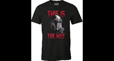 Star Wars - Black Men's T-shirt - This is the way - S