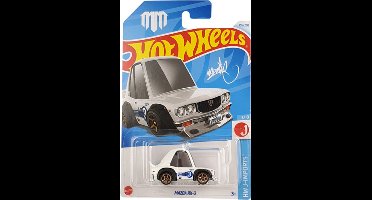 HOT WHEELS MAZDA RX-3 WHITE 156/250 HW J-IMPORTS 7/10 (SIGNATURE MAD MIKE)