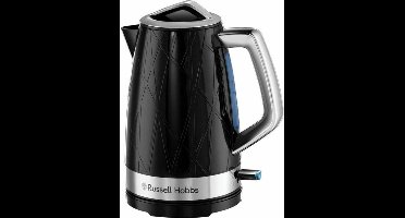 Russell Hobbs 28081-70 Structuur 1.7L waterkoker, snel koken, minder energieverbruik, 360Â ° multidirectionele basis - zwart