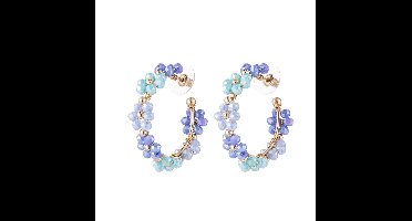 Yehwang Oorhangers bloemetjes klein