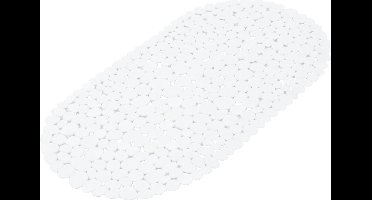 Wicotex - Badmat Antislip voor in bad - Kleur Wit - Afmeting 36x69cm