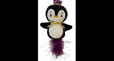 Happy Pet kerst Gemstone Forest Pinguin Kicker 22 x 10 x 2,5 cm