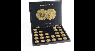 Presentatie cassette, Volterra Uno - voor Munten - Maple Leaf, 1 oz Gold in capsules (30 st.)