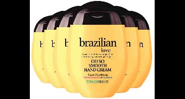 Treaclemoon - Brazilian Love Handcrème - 6 x 75 ml - Voordeelverpakking