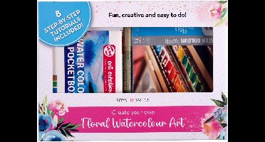 Floral watercolour set