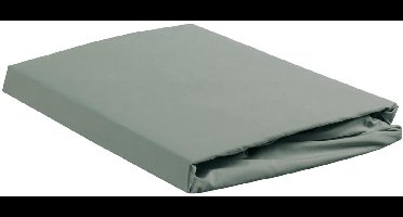 Ambiante Katoen - Splittopper Hoeslaken - 200x200/210 - Groen