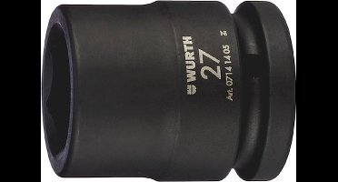 Wurth - 3/4 inch krachtdopsleutel, metrisch, zeskant, kort - Krachtdopbit 3/4 inch zeskant, metrisch, kort x 1 st Sleutelwijdte 33 mm