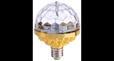 Home & Marker - Discobal Lamp - Roterende LED - 6 Kleuren - E27 Fitting - Feestverlichting - GLOWELLA
