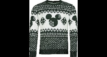 Mickey Mouse Ugly Sweater Mickey Heren Christmas jumper - meerkleurig - M