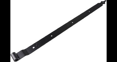 Starx Duimheng Rustica - Met Verzet - Diameter 16 mm - Lengte 80 cm - Punt Model - Materiaal Staal - Poortbeslag - Scharnier voor Poorten en Hekken - Kleur Zwart