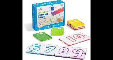Learning Resources sensorische cijfertrays voor educatief speelplezier. - 3+