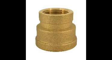 Schroefdraadfitting Messing Koppeling gereduceerd 3/4" IG x 1 1/4" IG
