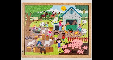 Samen bewegen - op de kinderboerderij - Educo - Educatief speelgoed