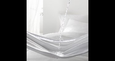 De Witte Lietaer Matrasbeschermer Swan White - 160 x 200 (30 hoog) cm - Katoen