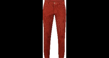 Steppin' Out Chino broek Flemm Corduroy Wine - Maat 54 - Heren - Mannen broeken