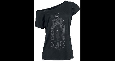 Wednesday Wednesday - Black Is My Happy Colour Dames T-shirt - zwart - 4XL