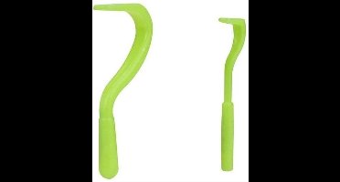Scoby - Tekentang - Tekenhaak - Tick Remover - Dierenverzorging - Huisdieren - Groen
