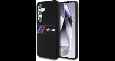 Bmw Case Siliconen Middelste Driekleurige Strepen Voor Samsung Galaxy S25 Voor Magsafe
