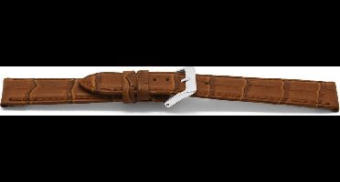Horlogeband Universeel C349 Leder Cognac 12mm