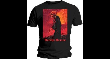 Marilyn Manson - Mad Monk Heren T-shirt - L - Zwart