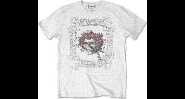 Grateful Dead - Bertha With Logo Box Heren Tshirt - XXL - Wit