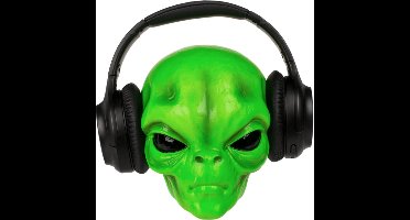 Out of the Blue - Alien Koptelefoon Houder - Alien Headphone Holder - Exclusief Koptelefoon - 16 x 18 x 18 cm