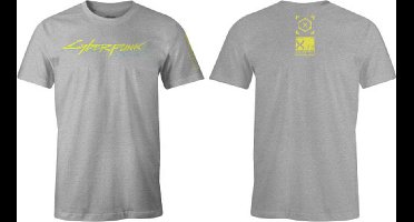 Cyberpunk 2077 - Logo Grey T-Shirt - L