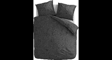 Zydante® Microvezel Dekbedovertrekset - 135x200 cm - Revery Antra - met 1 Kussenslop