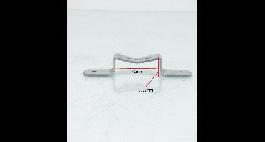 Kentekenplaathouder RSM voor Auto lang 150mm Nieuw