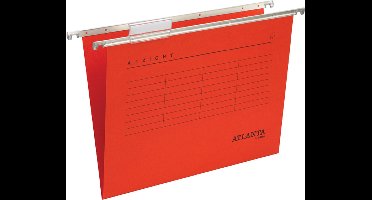 Verticale Hangmap A4 Atlanta V-bodem Rood