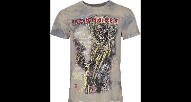Iron Maiden Killers Heren T-shirt - wit/grijs - XXL
